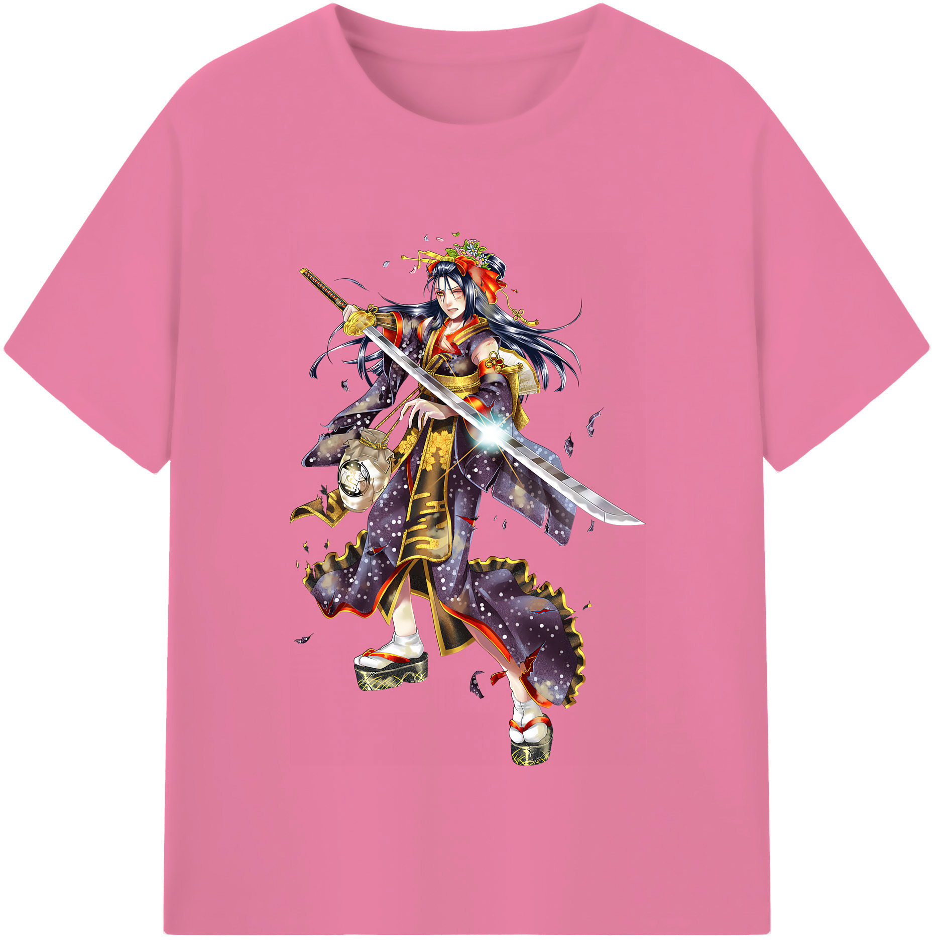 （画像用） 刀剣乱舞 Touken Ranbu 綿100％半袖Tシャツ（フロントプリント）